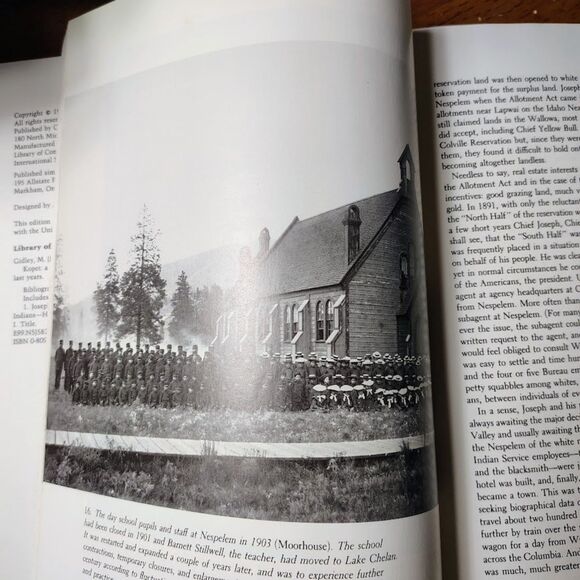 KOPET A documentary Narrative of Chief Joseph's Last Years M. Gidley - Picture 4 of 10